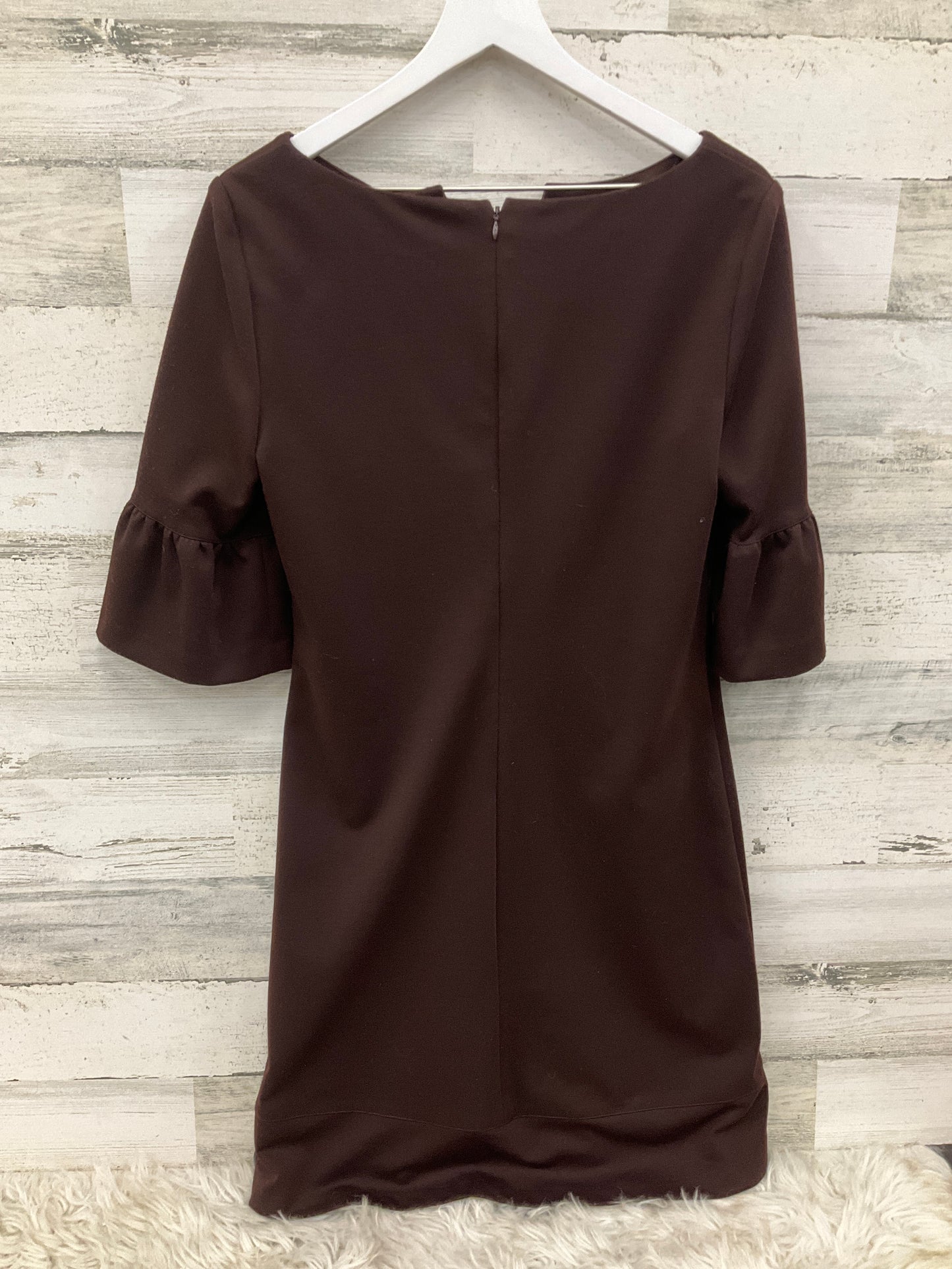 Dress Casual Midi By Donna Morgan In Brown, Size: M