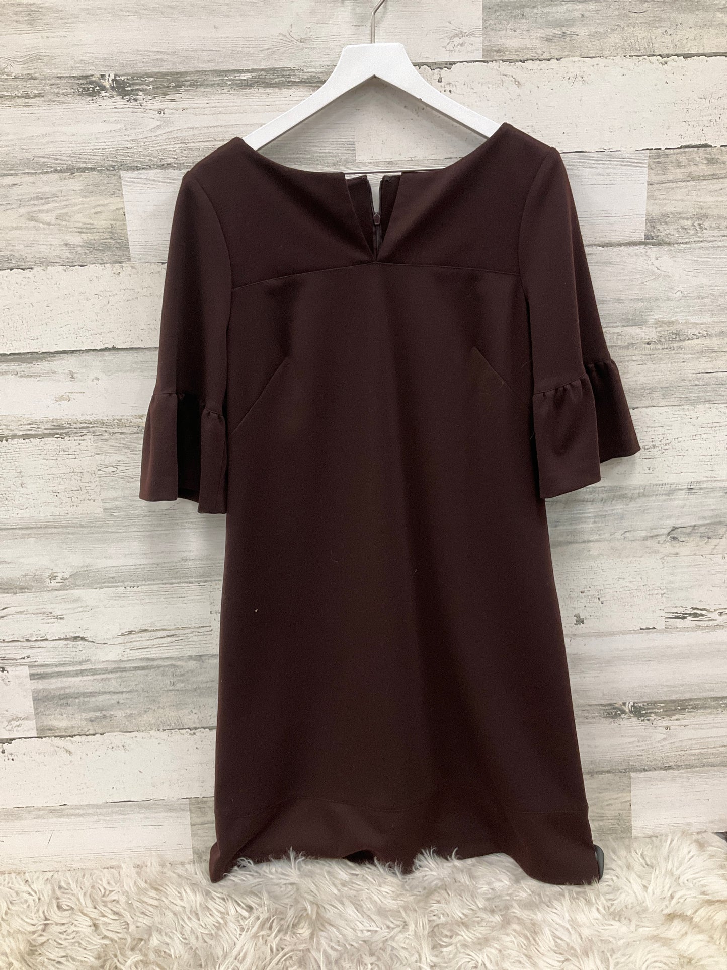 Dress Casual Midi By Donna Morgan In Brown, Size: M
