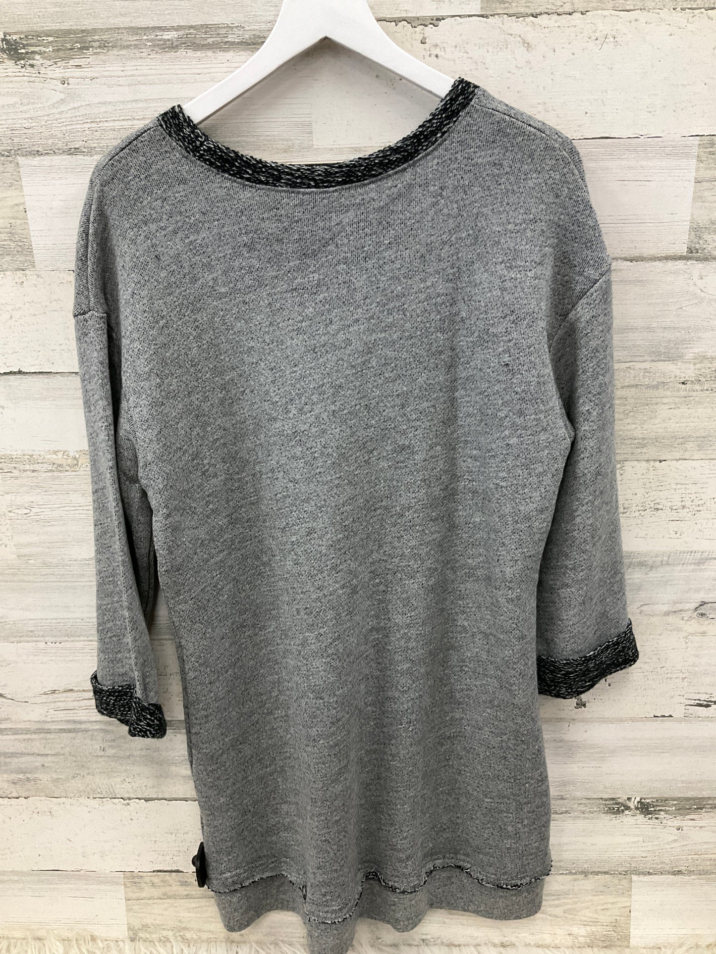 Tunic Long Sleeve By Coco And Carmen In Grey, Size: L