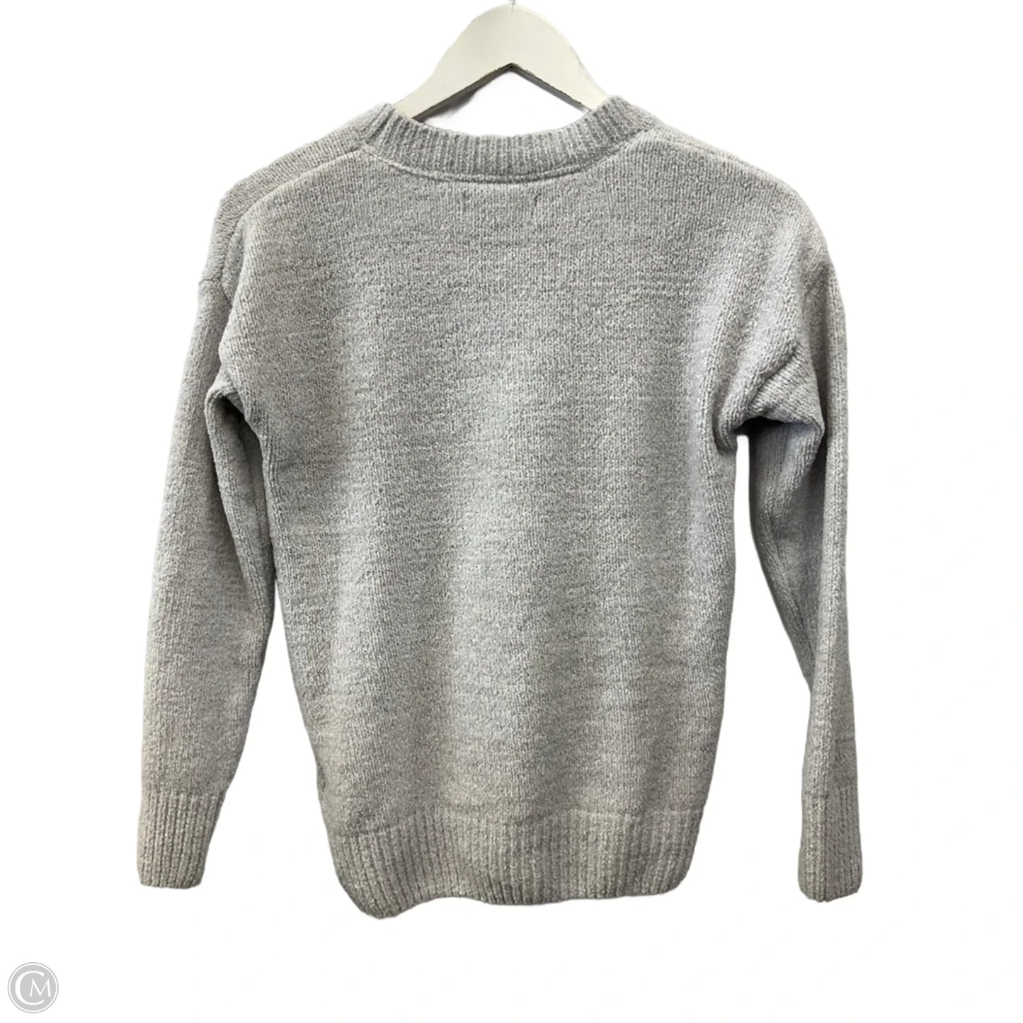Top Long Sleeve By Clothes Mentor In Grey, Size: S