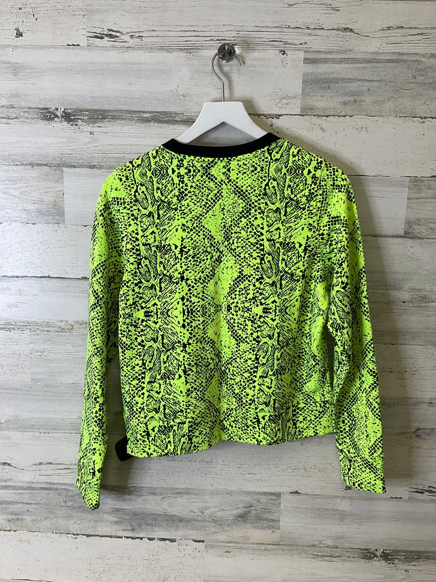 Top Long Sleeve By Dkny In Yellow, Size: Xs