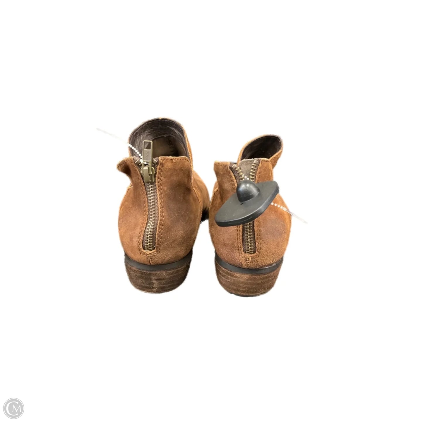 Boots Ankle Flats By Born In Brown, Size: 11