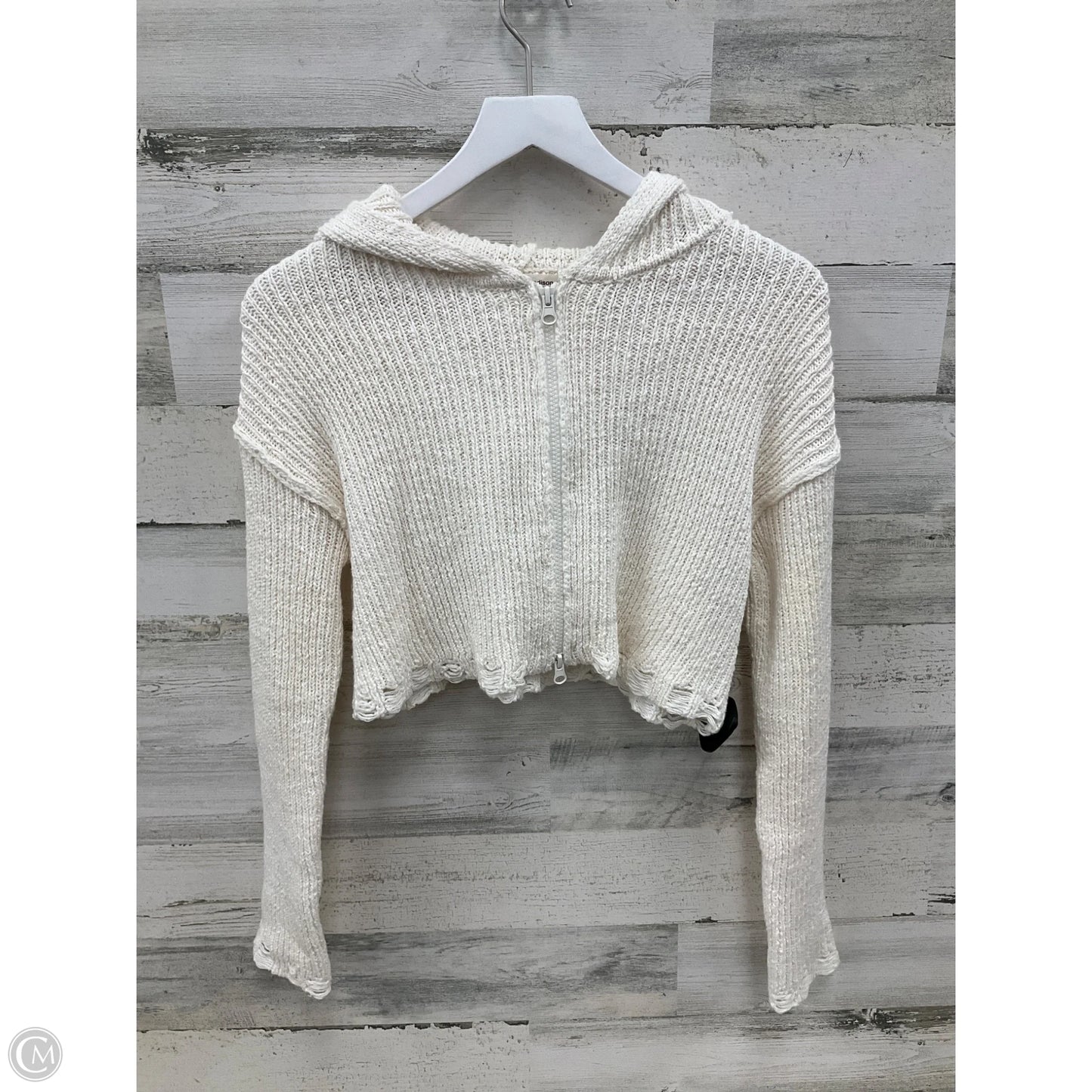 Sweater By Moon River In Cream, Size: S