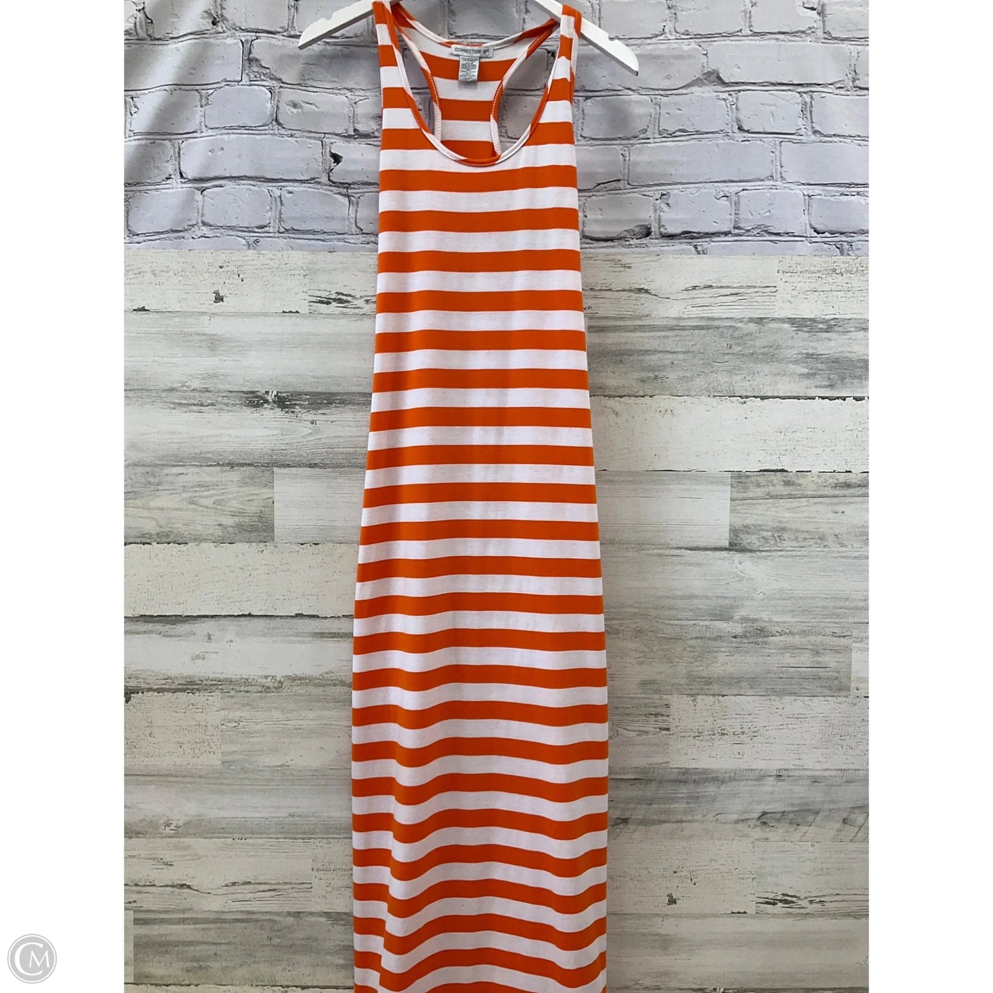 Dress Casual Maxi By Connection 18 In Orange, Size: S
