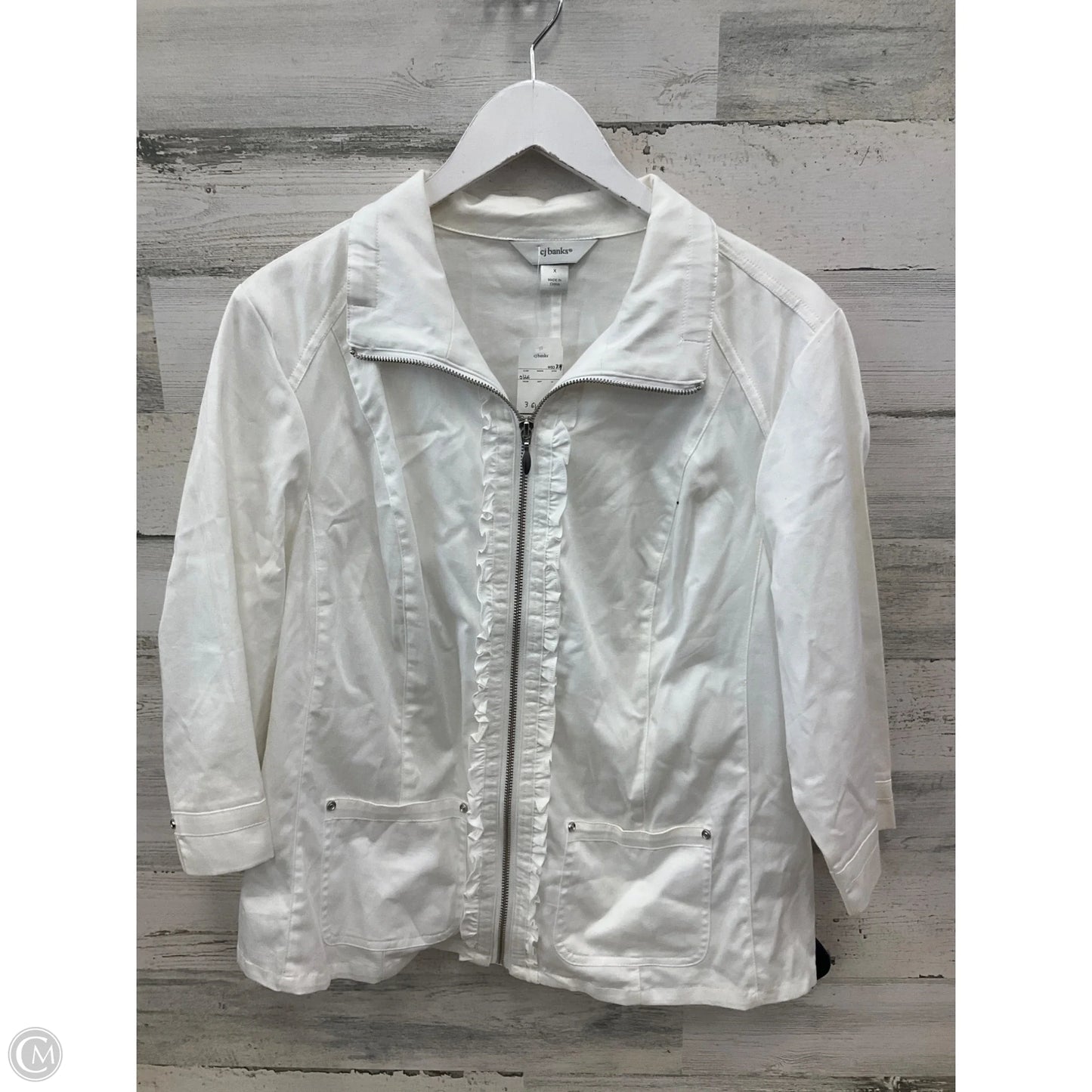 Jacket Other By Cj Banks In White, Size: Xl