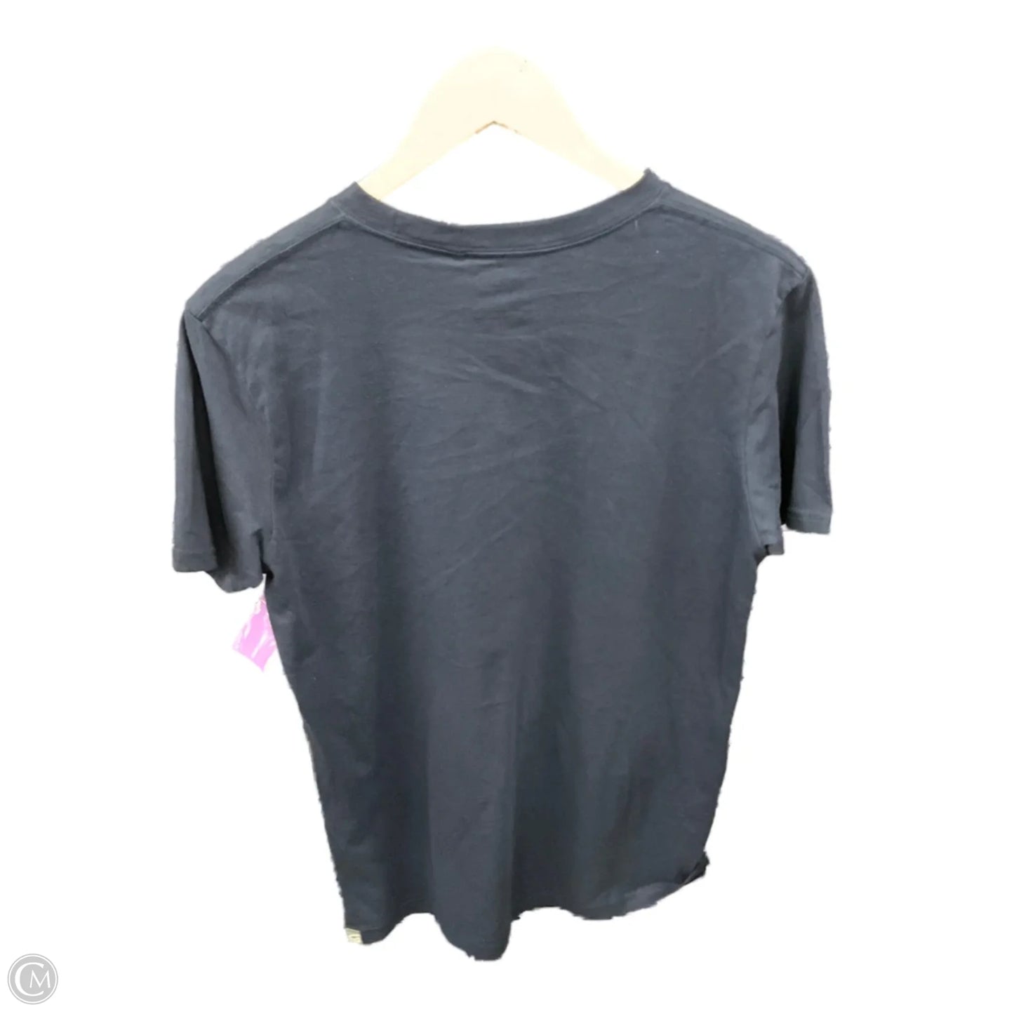 Athletic Top Short Sleeve By Clothes Mentor In Navy, Size: M