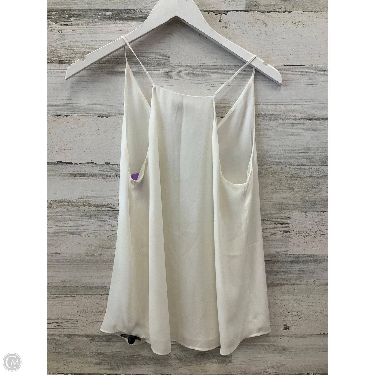 Top Sleeveless By Loft In Cream, Size: S