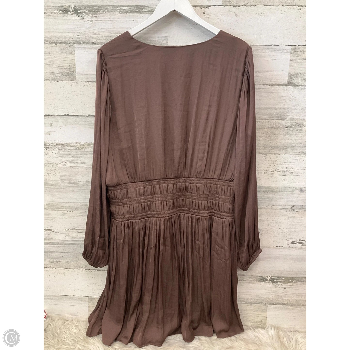 Dress Casual Short By Nine West Apparel In Brown, Size: Xxl