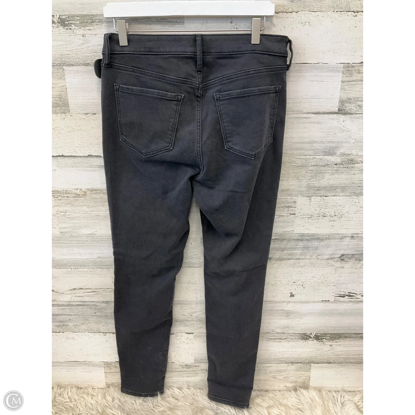 Jeans Skinny By Old Navy In Grey, Size: 10