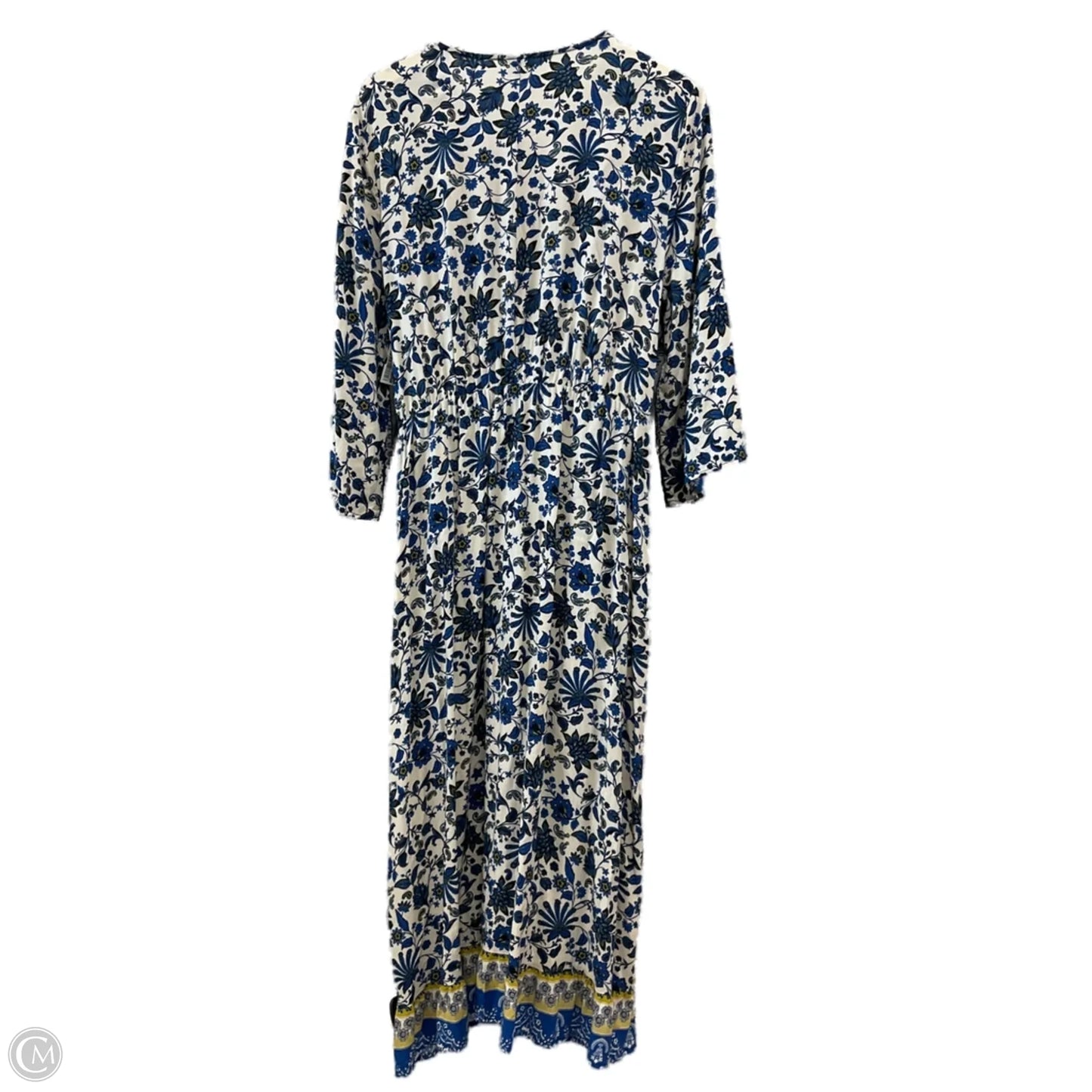 Dress Casual Midi By Cato In Blue, Size: Xl