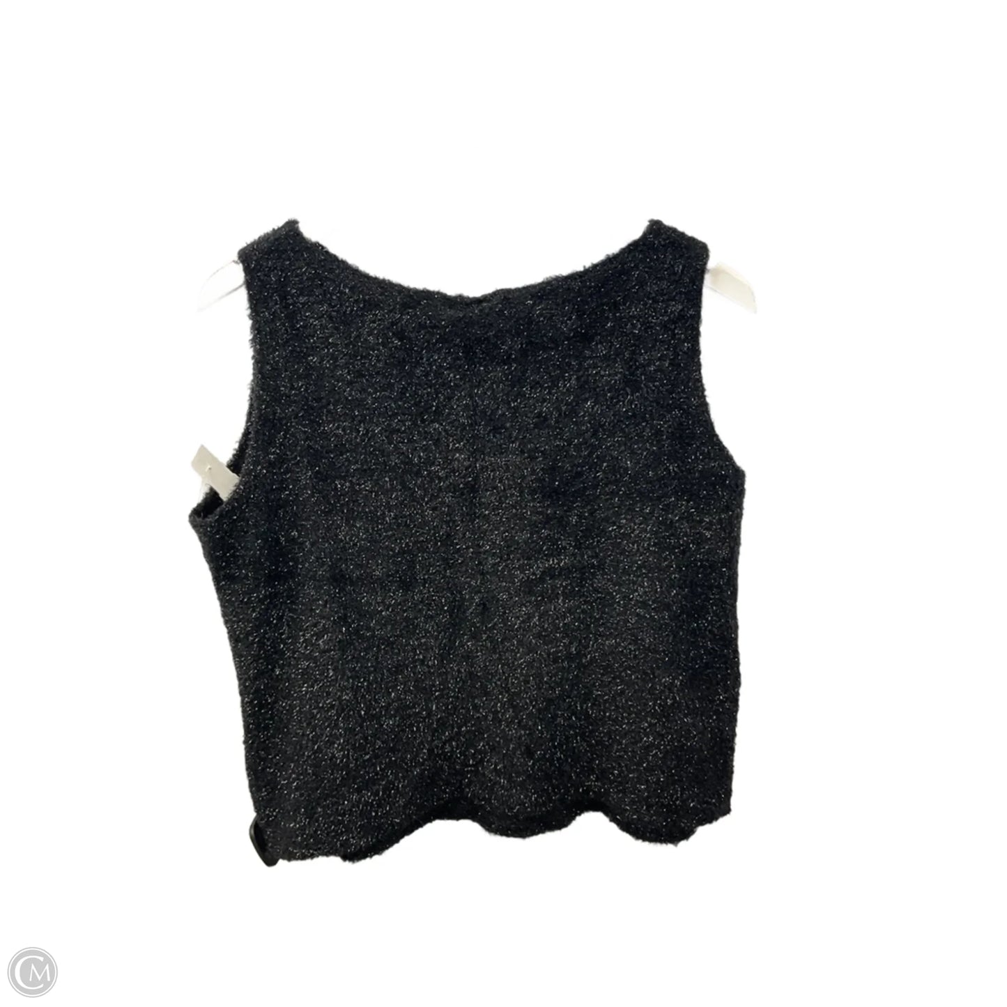 Top Sleeveless By Agb In Black, Size: Xl