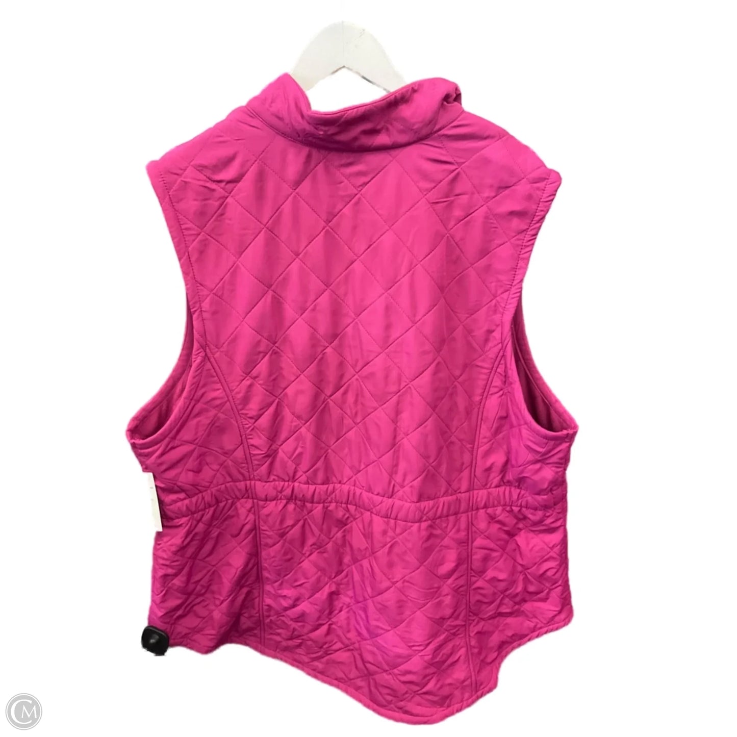 Vest Puffer & Quilted By Clothes Mentor In Pink, Size: 2x