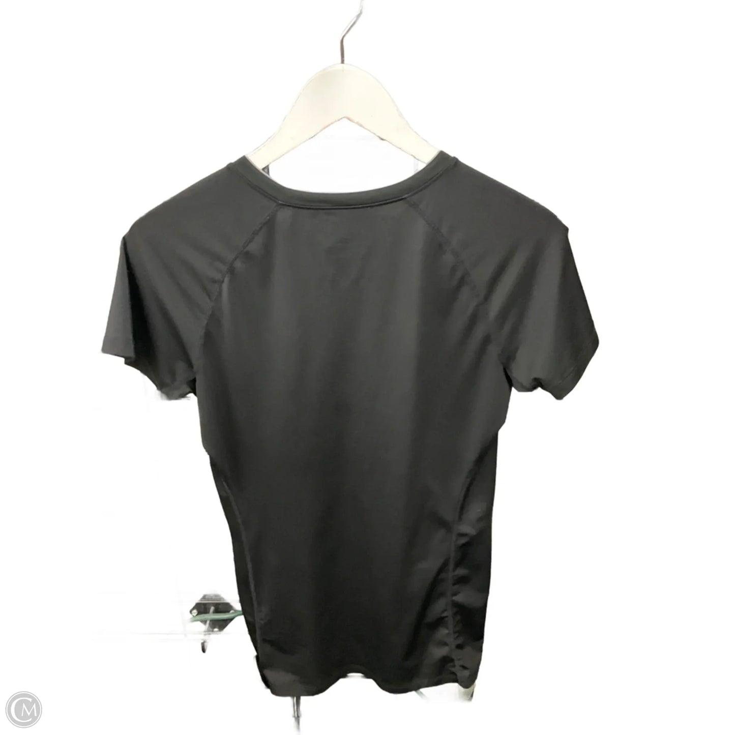 Athletic Top Short Sleeve By Nike Apparel In Black, Size: M