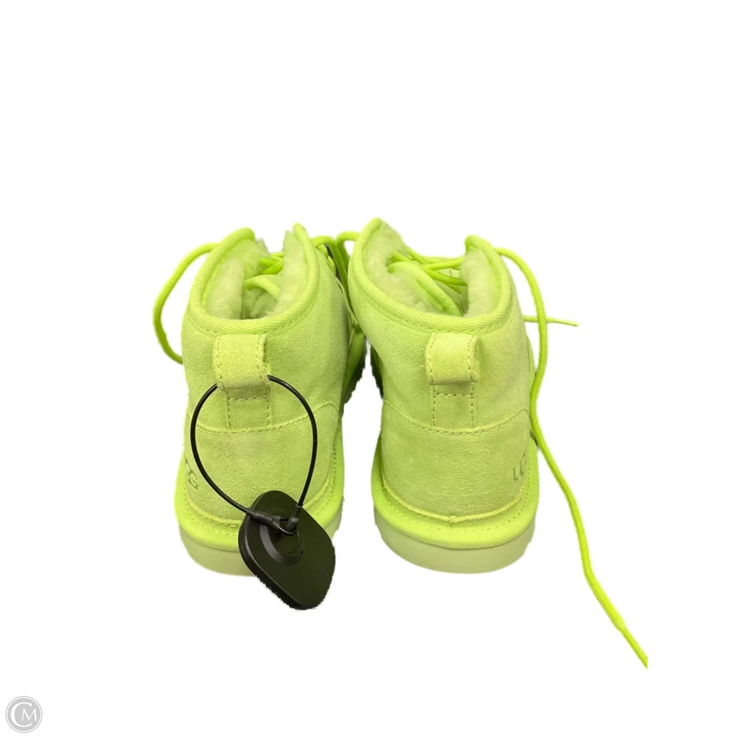 Boots Designer By Ugg In Green, Size: 9