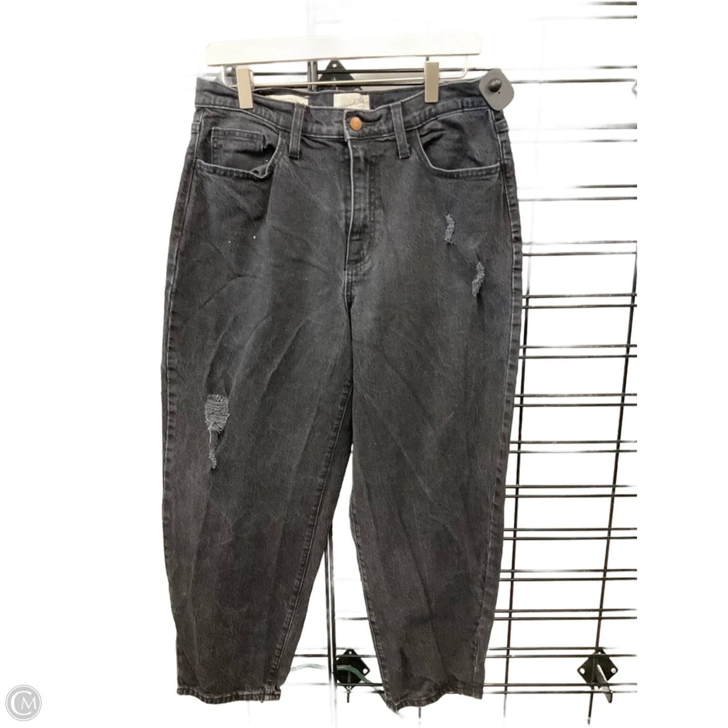 Jeans Wide Leg By Universal Thread In Black, Size: 12
