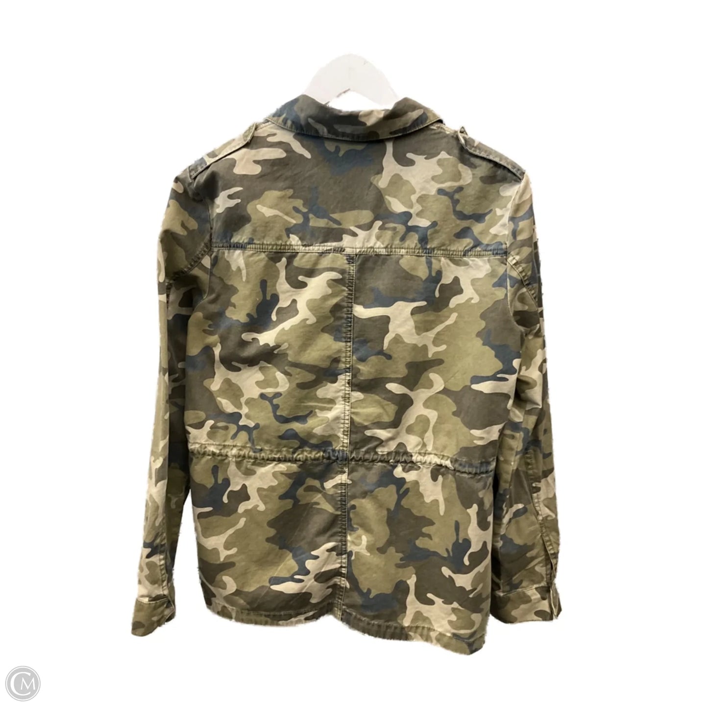 Jacket Utility By Clothes Mentor In Camouflage Print, Size: M