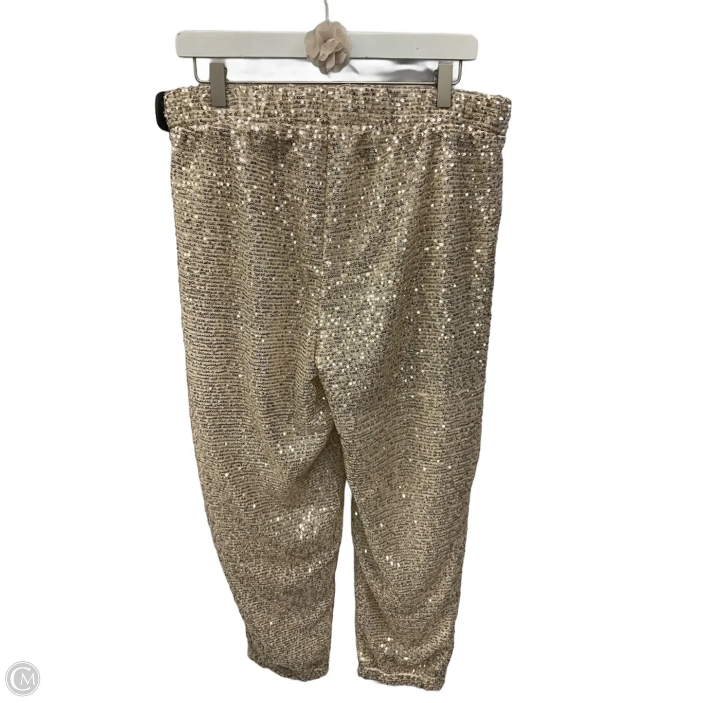 Pants Joggers By Serra In Gold, Size: L