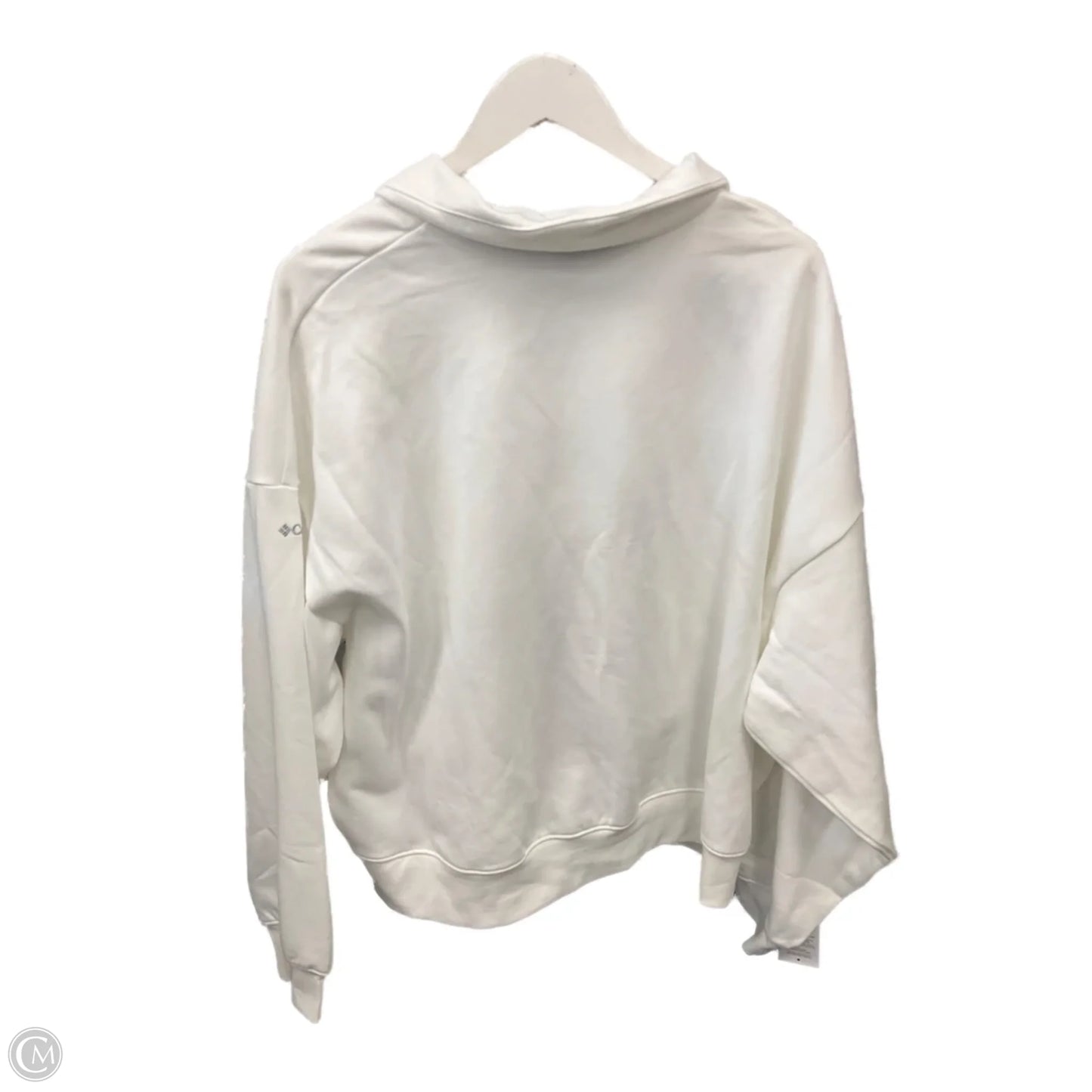 Athletic Jacket By Columbia In White, Size: 2x
