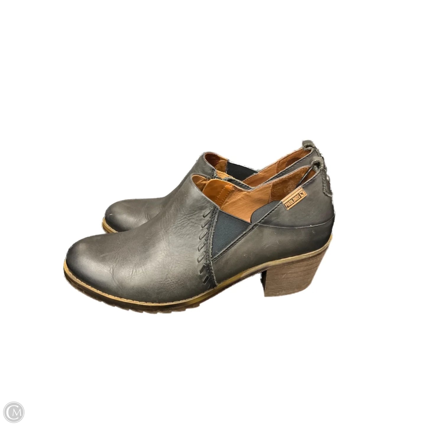 Shoes Heels Block By Pikolinos In Grey, Size: 8.5