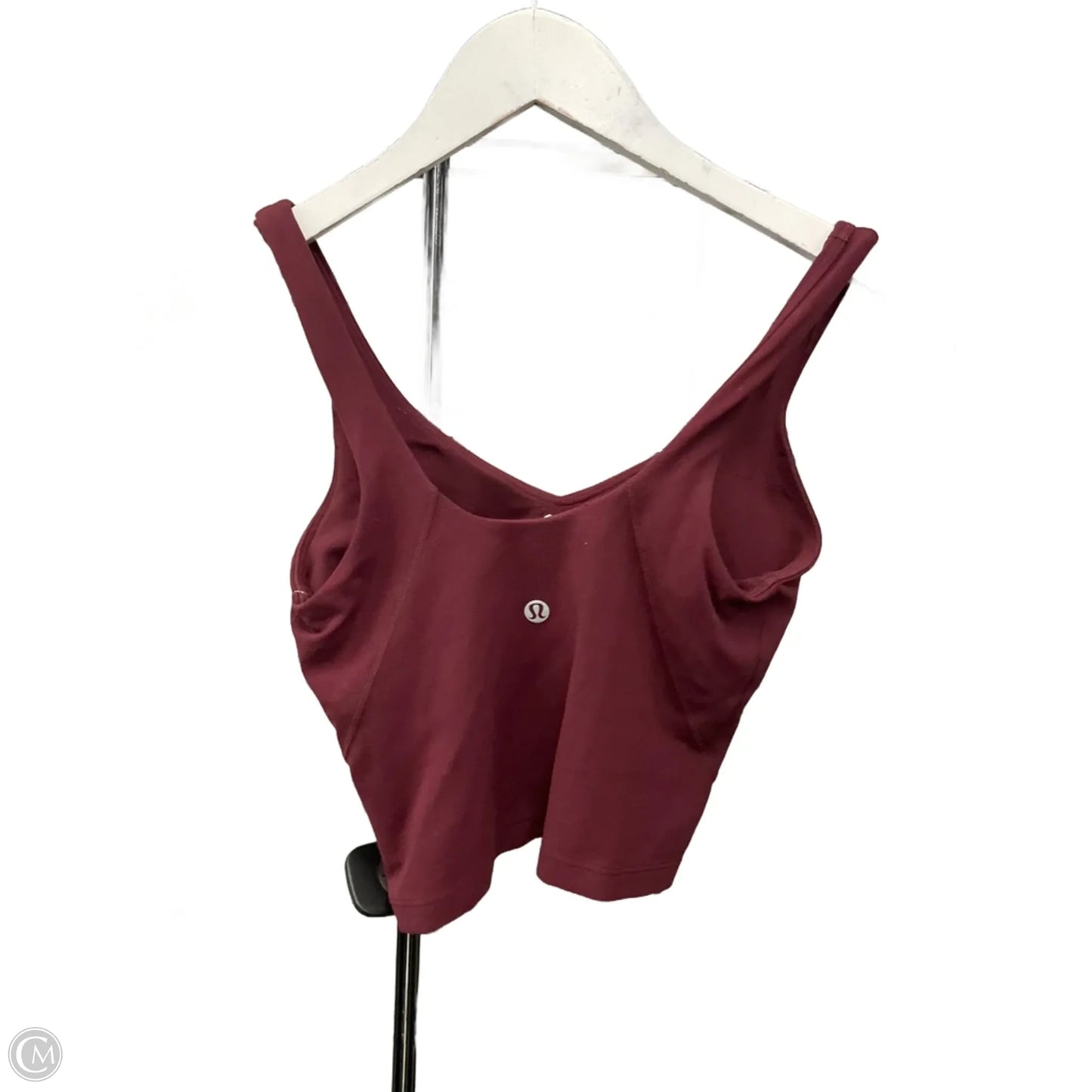 Athletic Bra By Lululemon In Maroon, Size: 2