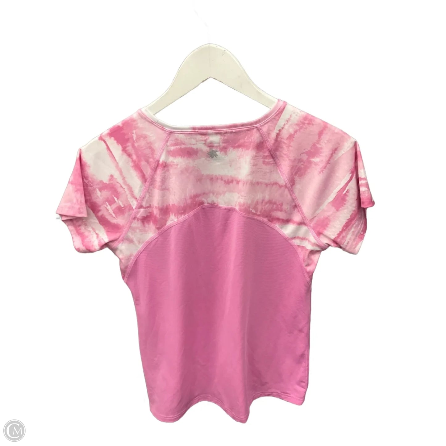 Athletic Top Short Sleeve By Tek Gear In Pink, Size: S