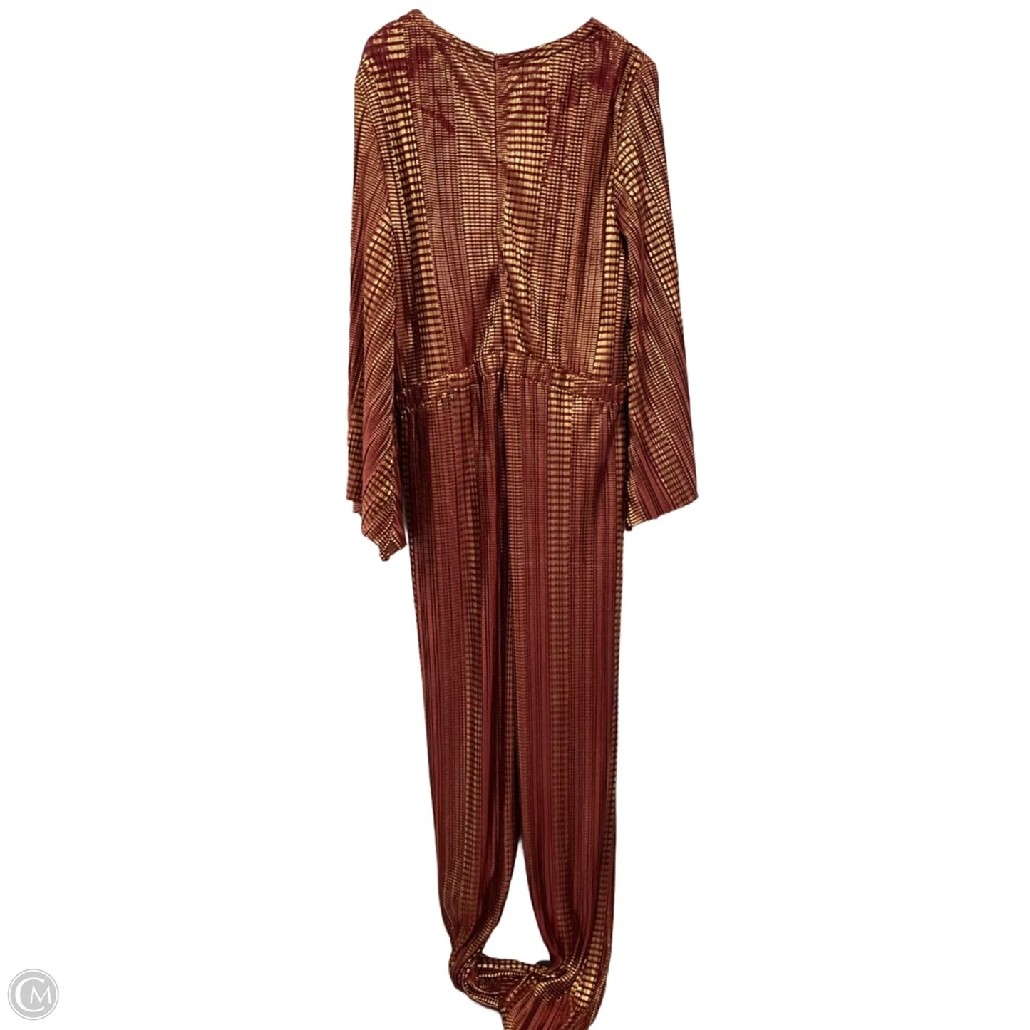 Jumpsuit By Ashley Stewart In Red, Size: 1x