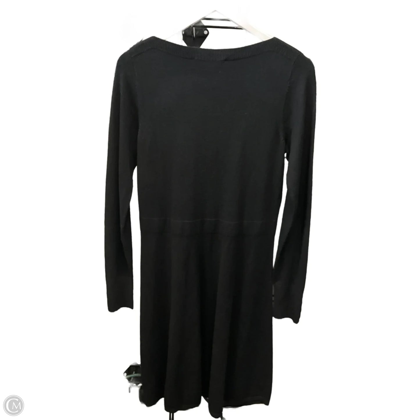 Dress Sweater By Loft In Black, Size: S