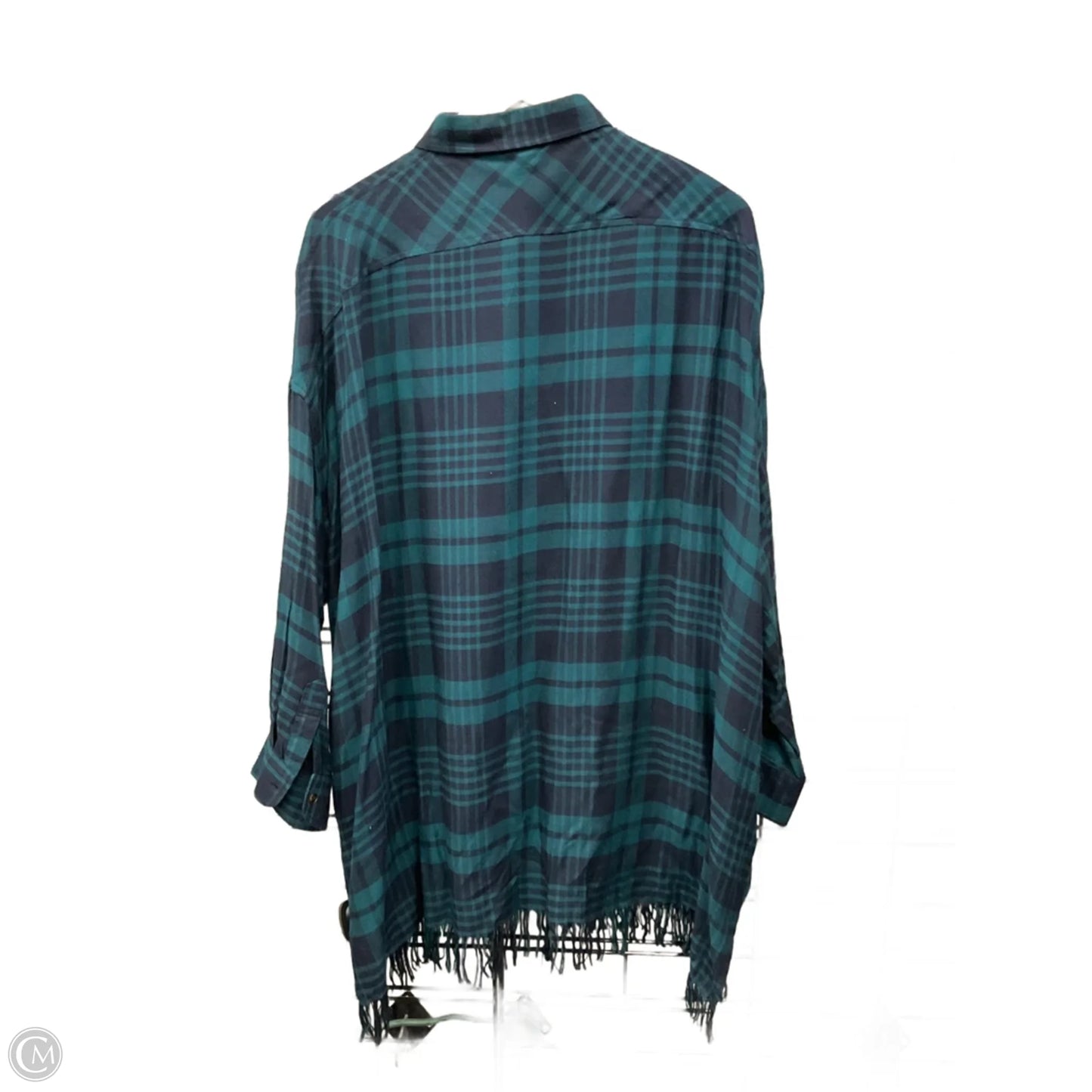 Tunic Long Sleeve By Umgee In Green, Size: L