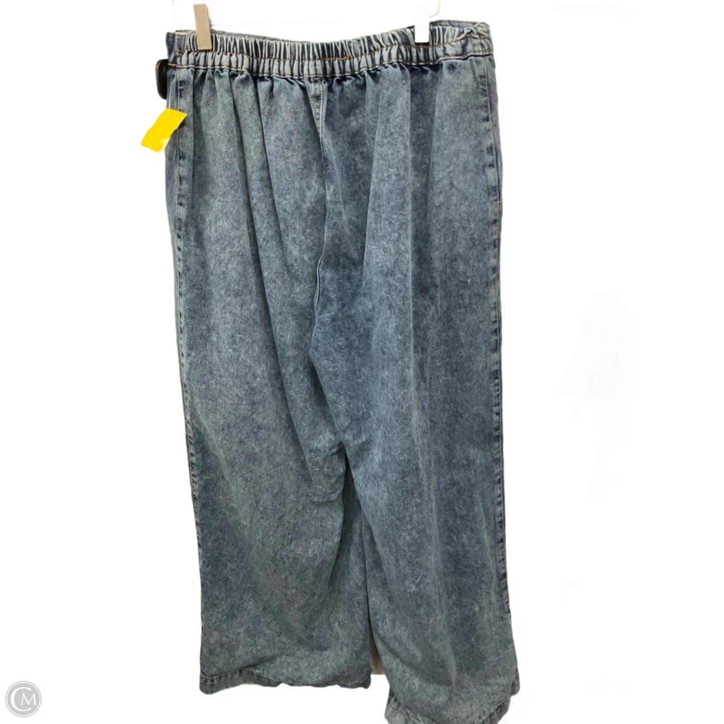 Jeans Wide Leg By Clothes Mentor In Blue Denim, Size: 14