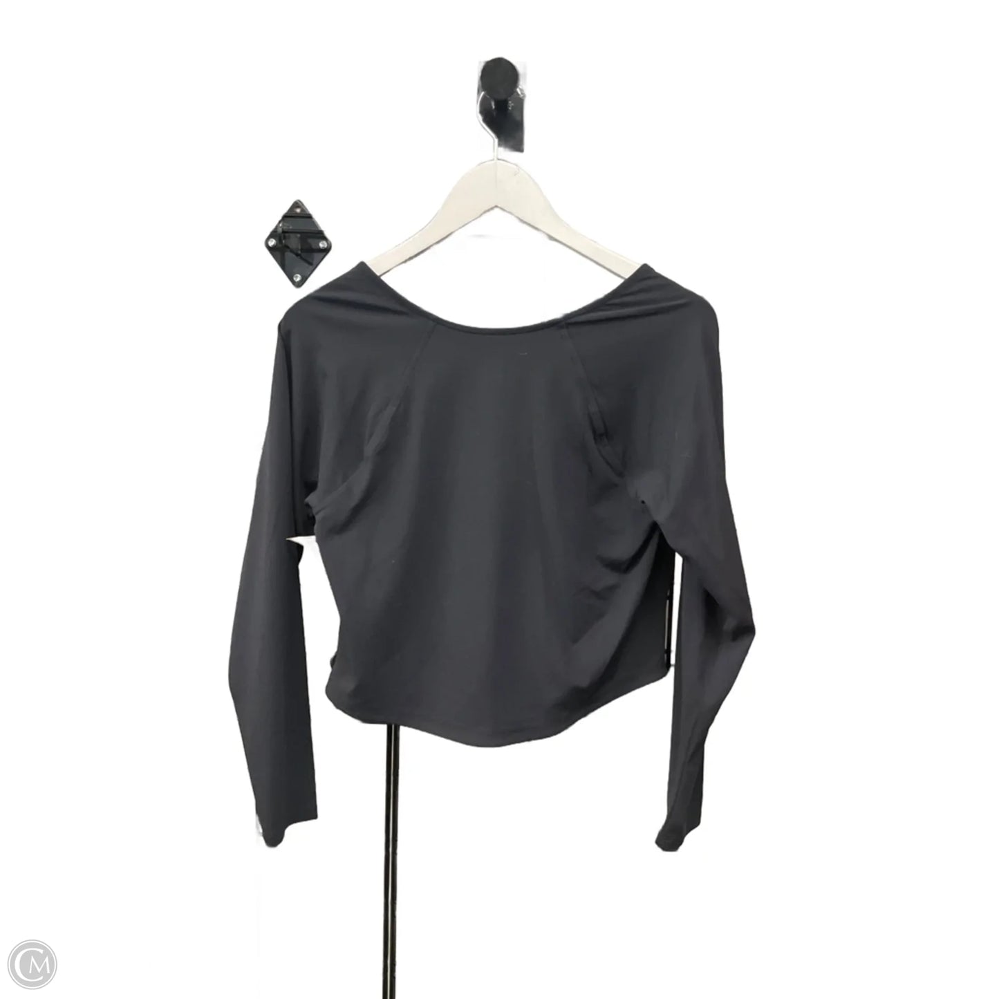 Athletic Top Long Sleeve Crewneck By All In Motion In Black, Size: Xl