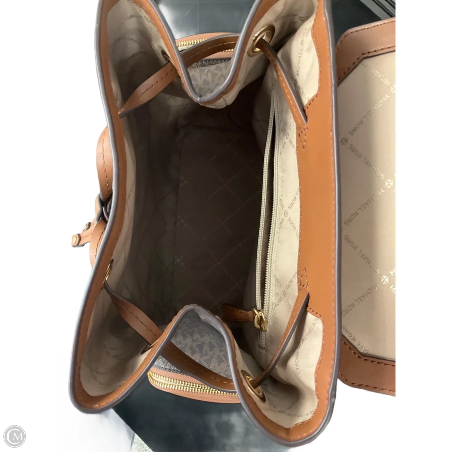 Backpack Designer By Michael Kors, Size: Large