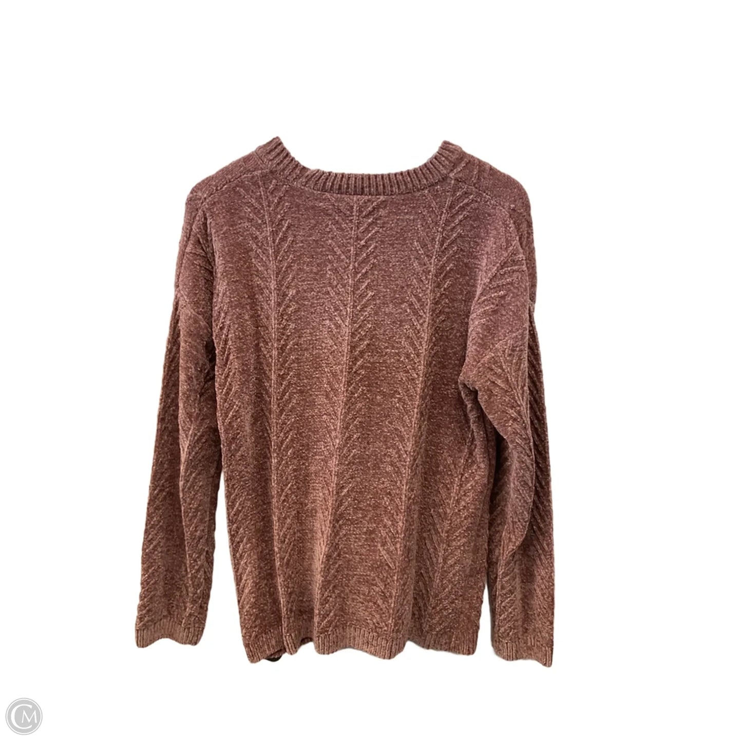 Top Long Sleeve By Orvis In Mauve, Size: S