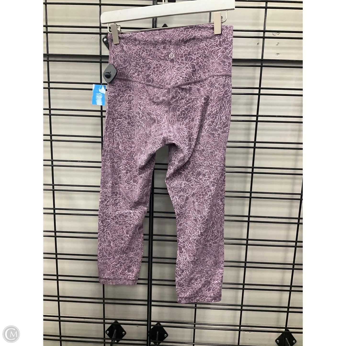 Athletic Leggings Capris By Lululemon In Purple, Size: 8