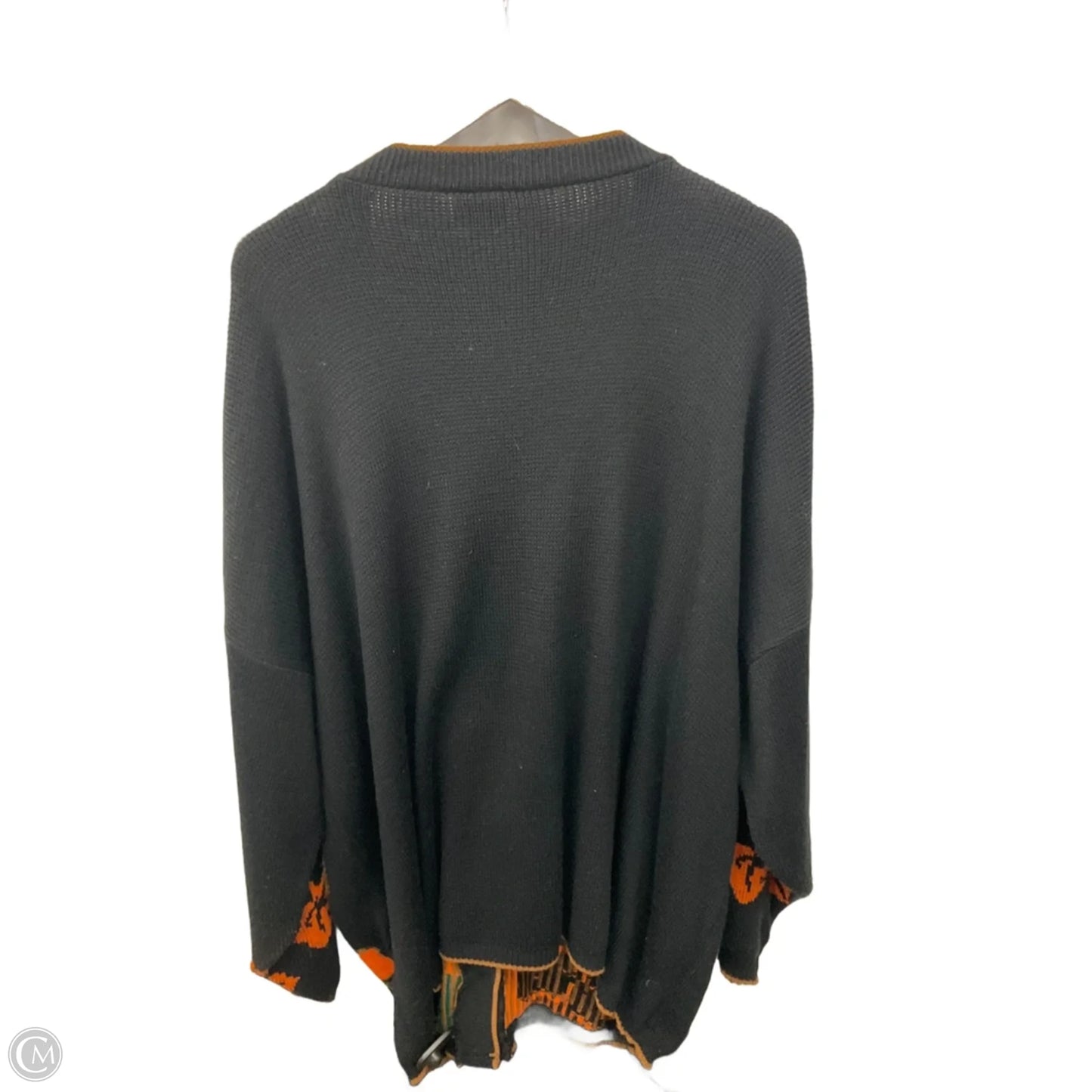 Sweater Cardigan By Basic Editions In Black, Size: 3x
