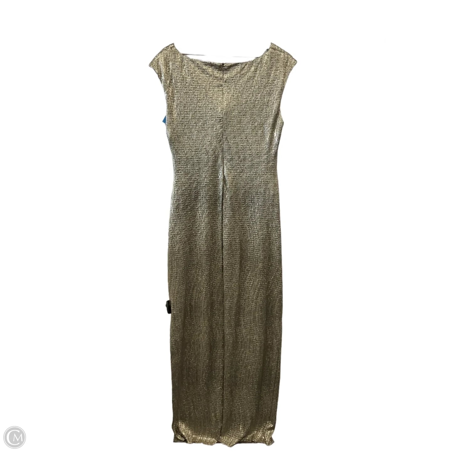 Dress Party Long By Connected Apparel In Gold, Size: M