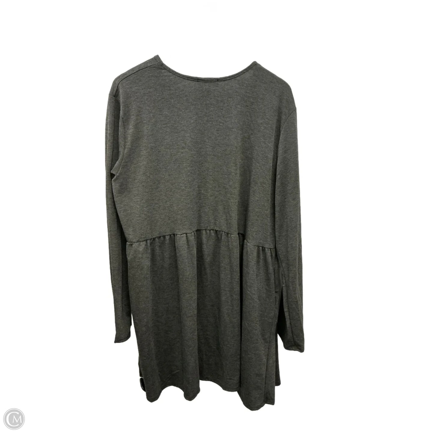 Cardigan By Heimish Usa In Grey, Size: 2x