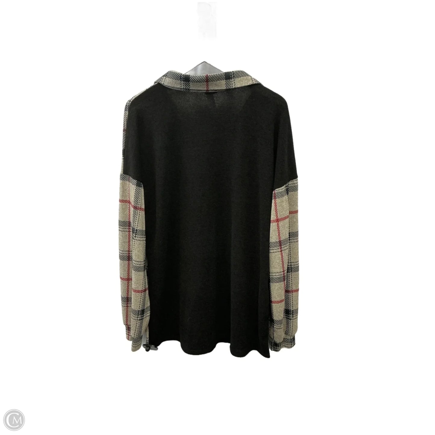 Top Long Sleeve By Heimish Usa In Black, Size: 3x