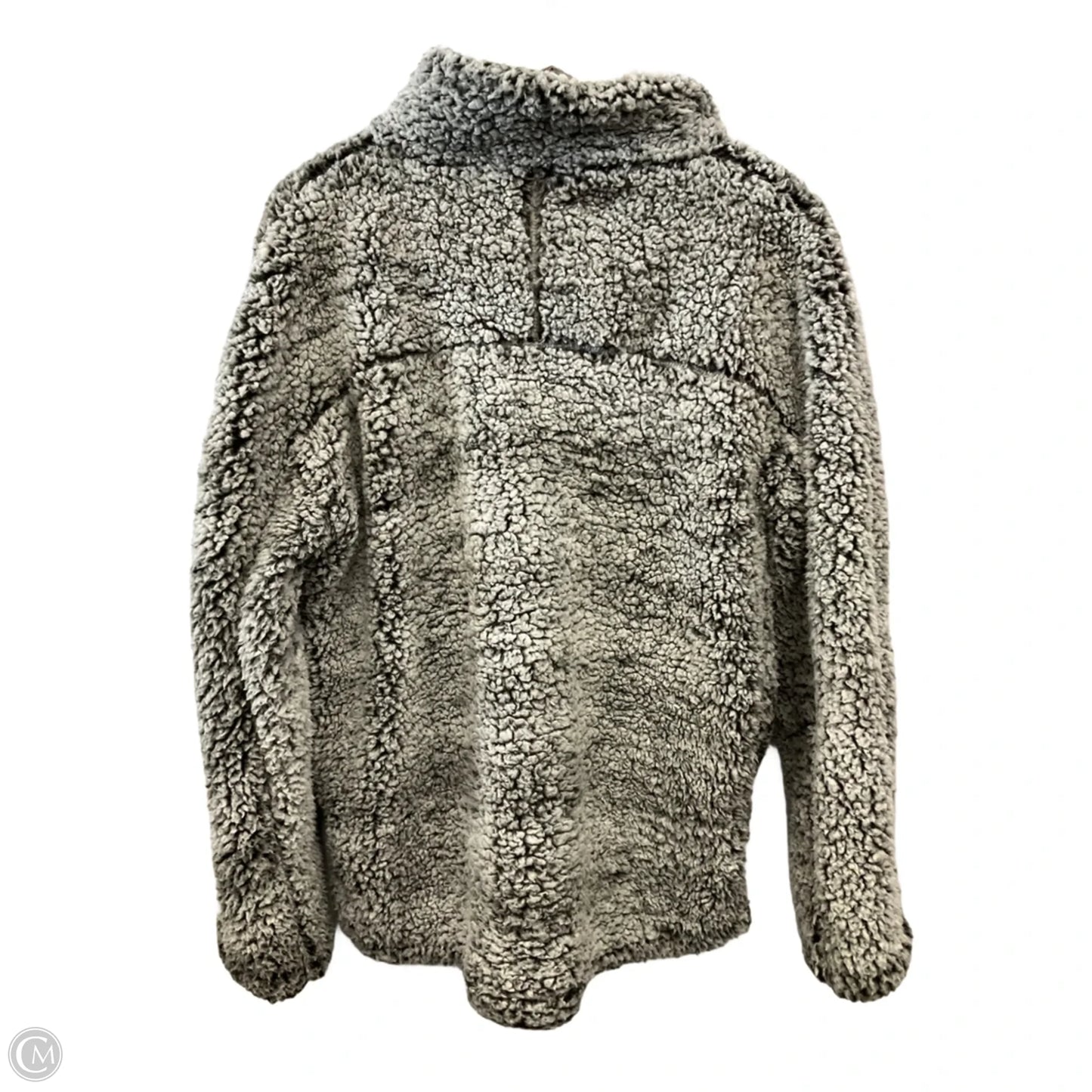 Sweatshirt Collar By Thread And Supply In Grey, Size: S