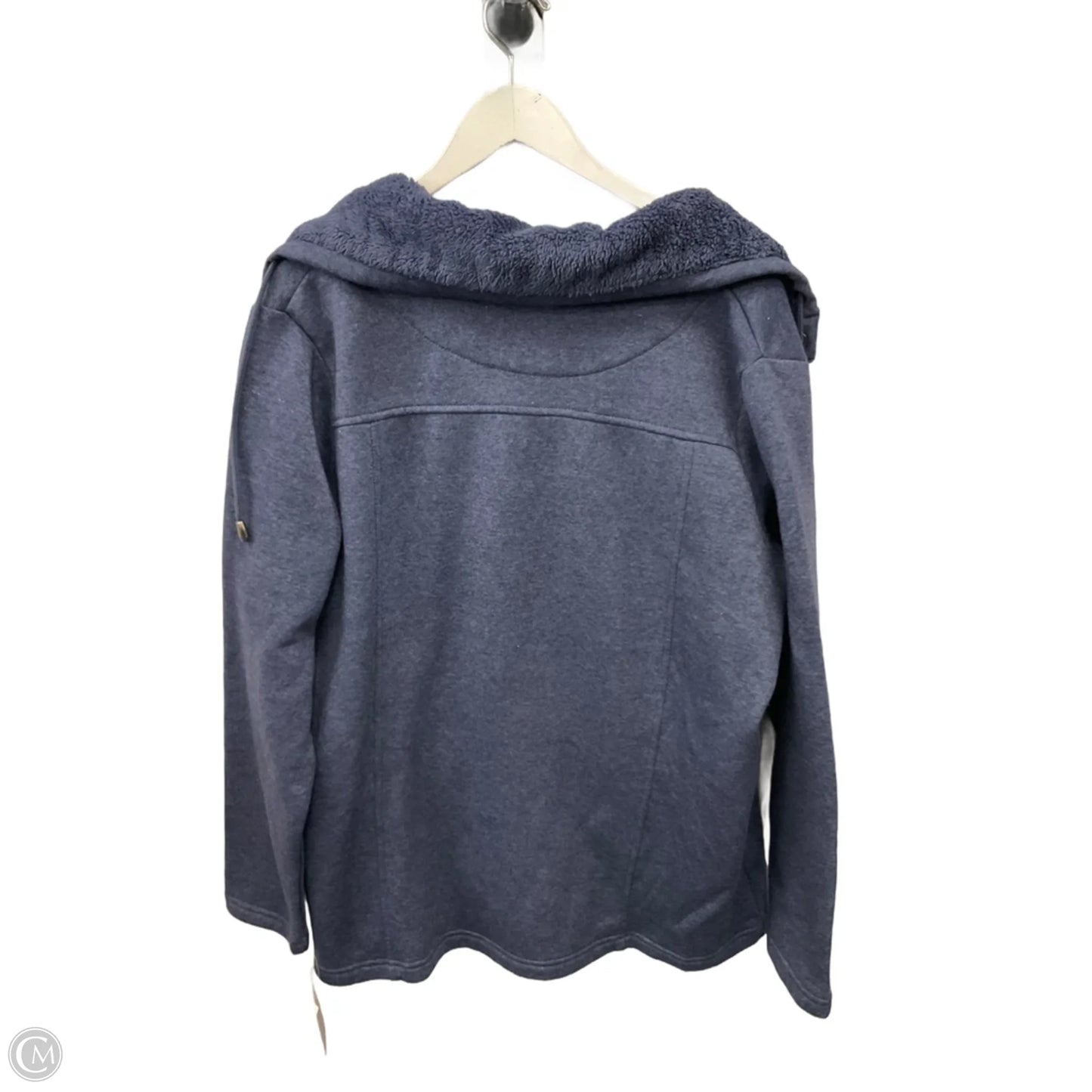 Jacket Fleece By Falls Creek In Navy, Size: 2x