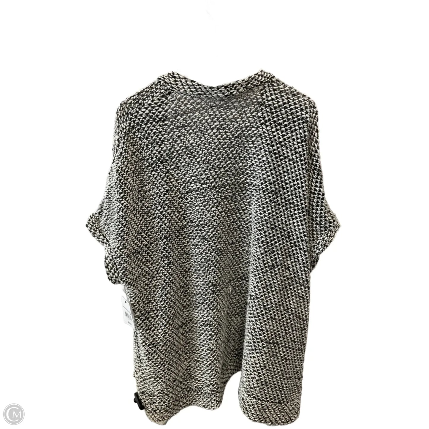 Cardigan By Ophelia Roe In Black & White, Size: 2x