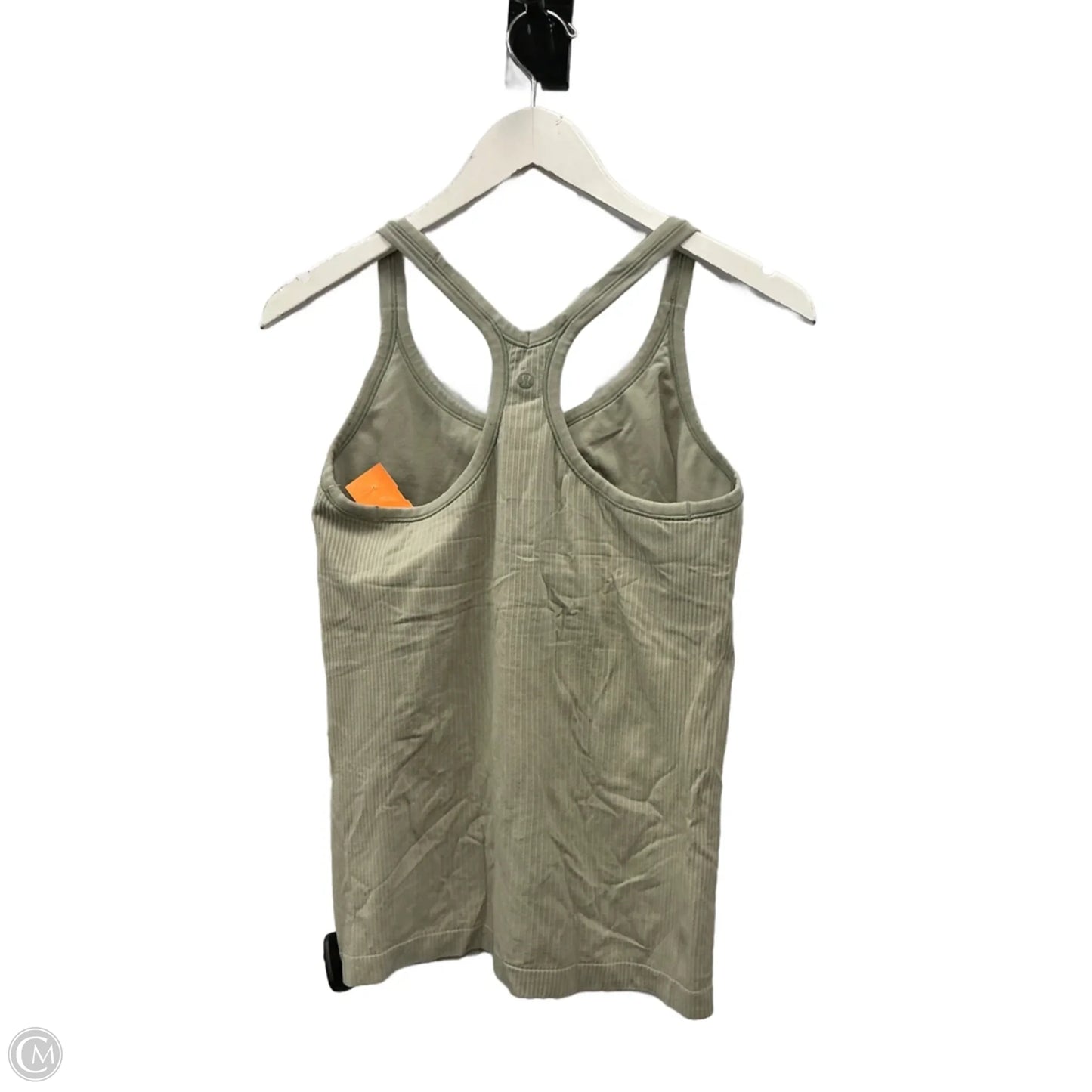 Athletic Tank Top By Lululemon In Green, Size: M