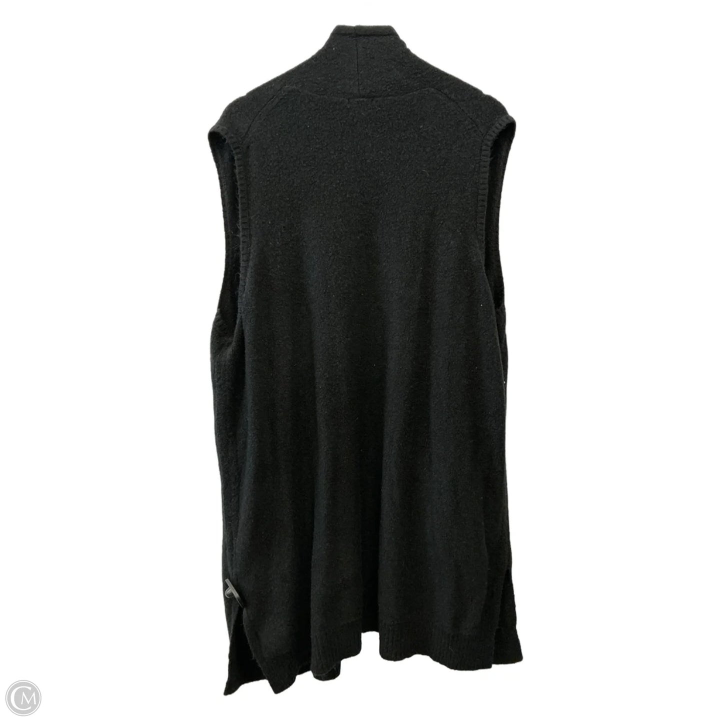 Vest Sweater By Falls Creek In Black, Size: 2x