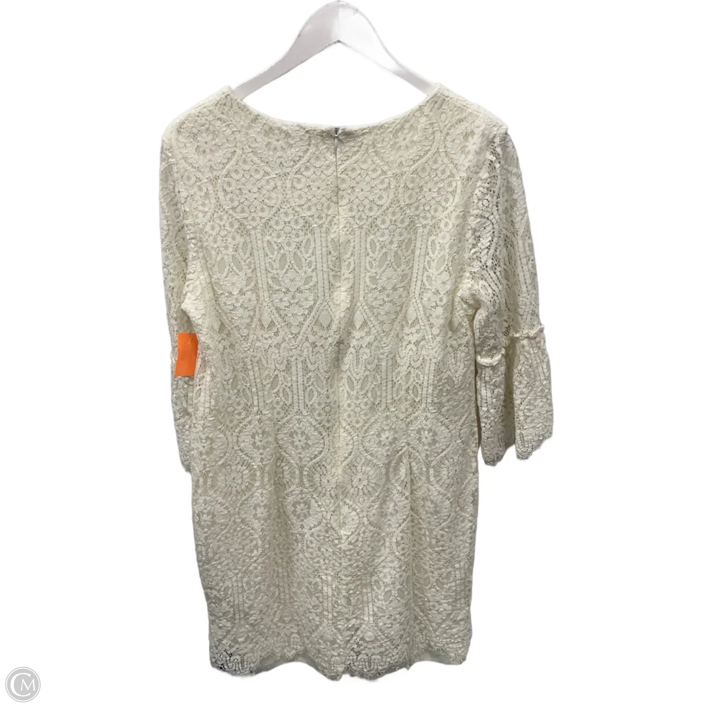 Dress Casual Midi By Ronnie Nicole In Ivory, Size: Xl
