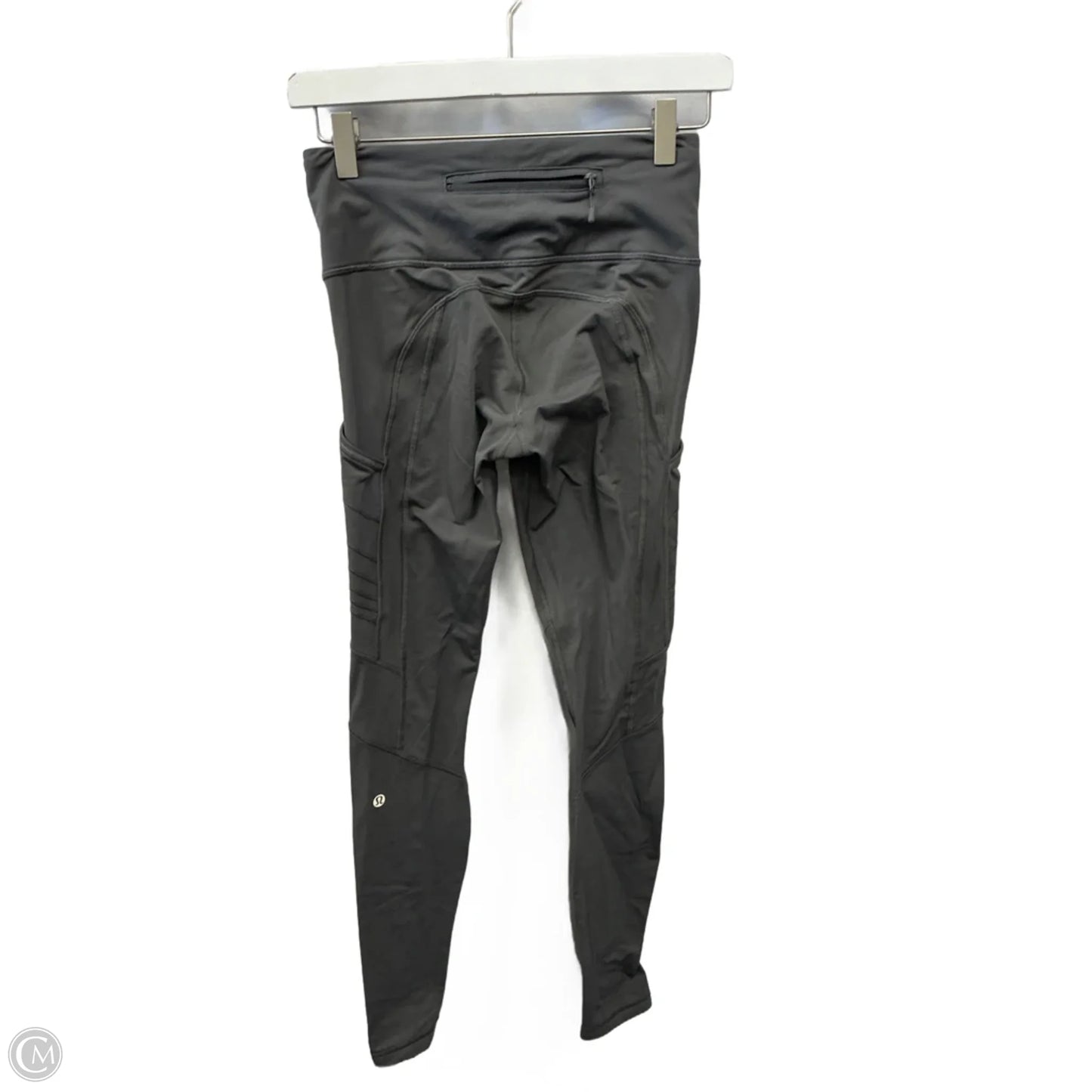 Athletic Leggings By Lululemon In Grey, Size: S