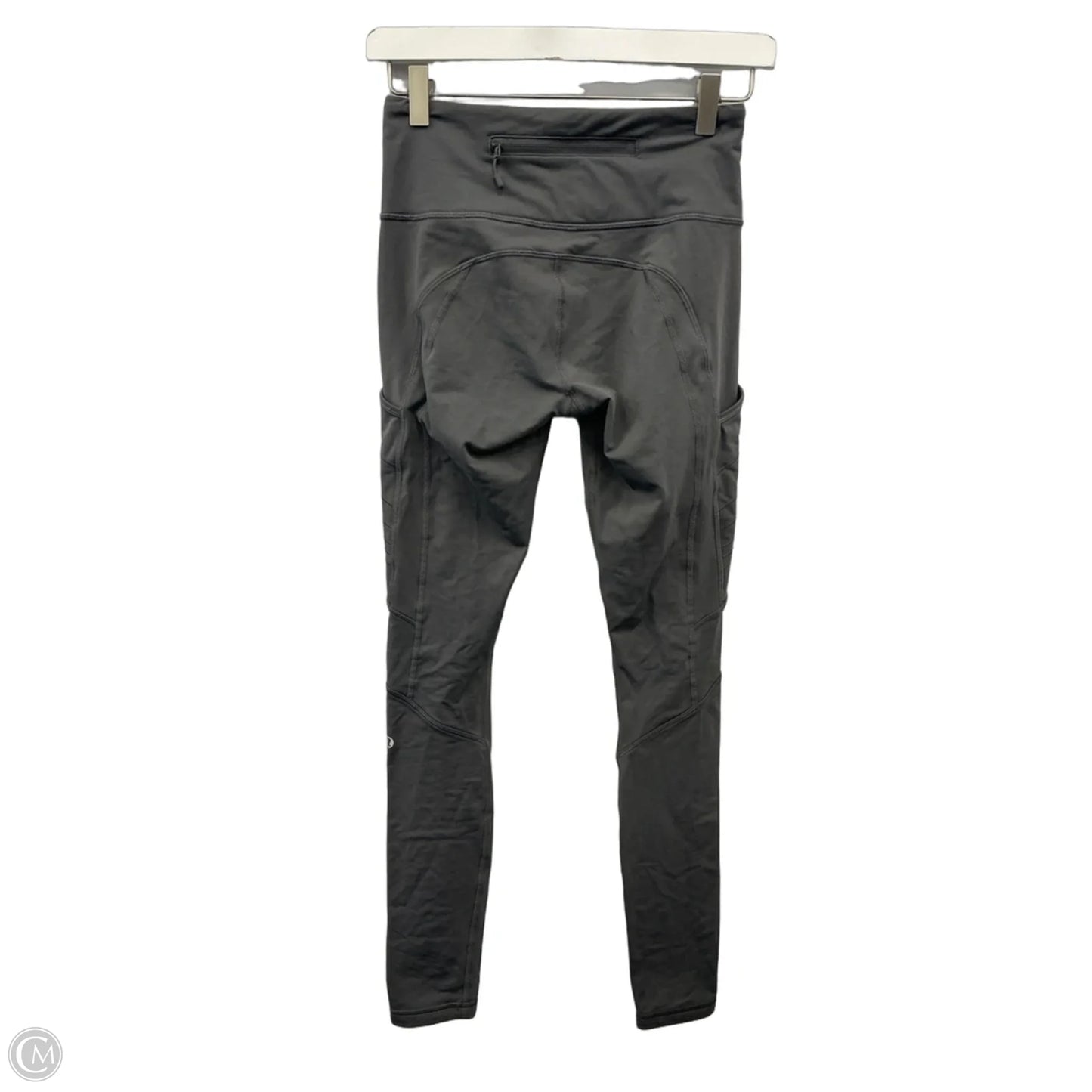 Athletic Leggings By Lululemon In Grey, Size: S