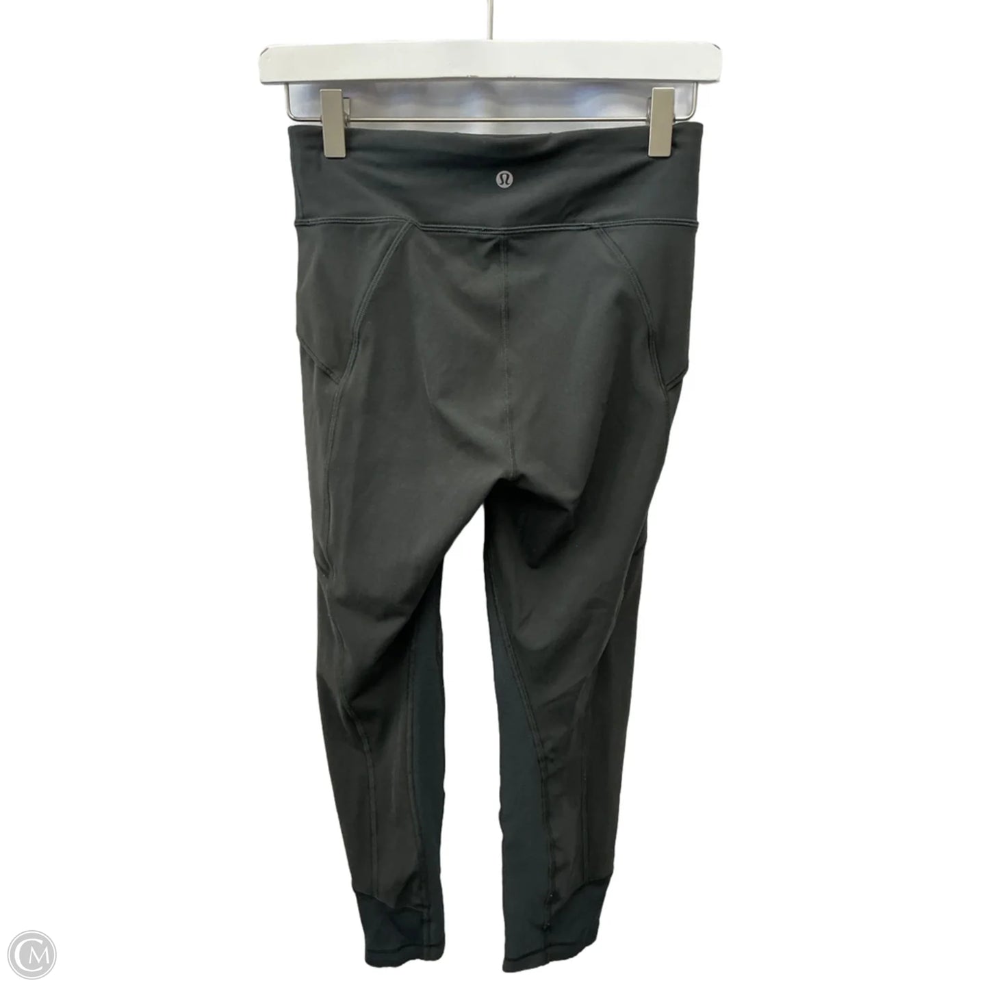 Athletic Leggings By Lululemon In Grey, Size: S