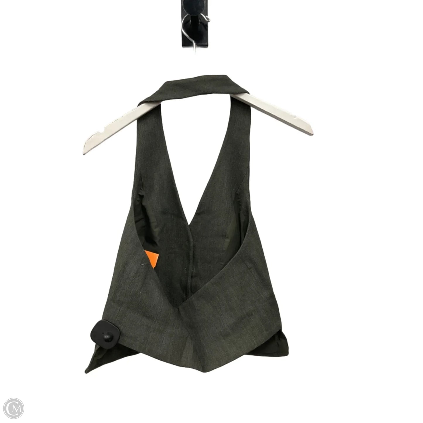 Vest Other By Express In Green, Size: S