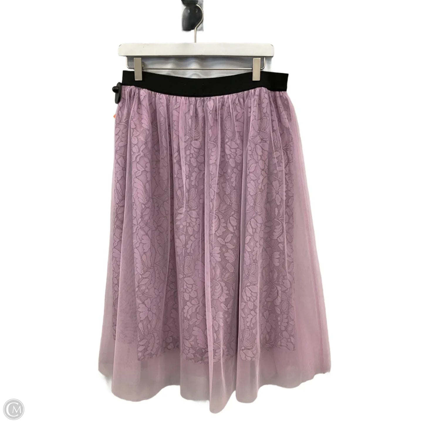 Skirt Midi By Elle In Purple, Size: L