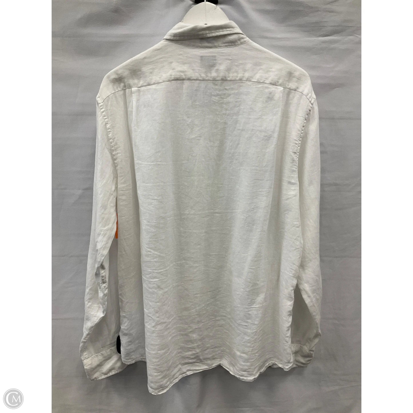 Top Long Sleeve By J. Crew In White, Size: Xl