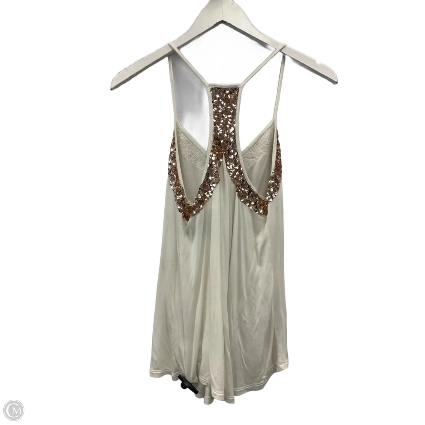 Top Sleeveless By Express In White, Size: S